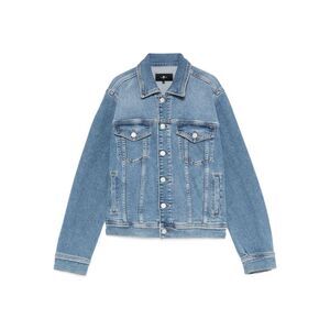 Seven Women's Coats Clear Blue